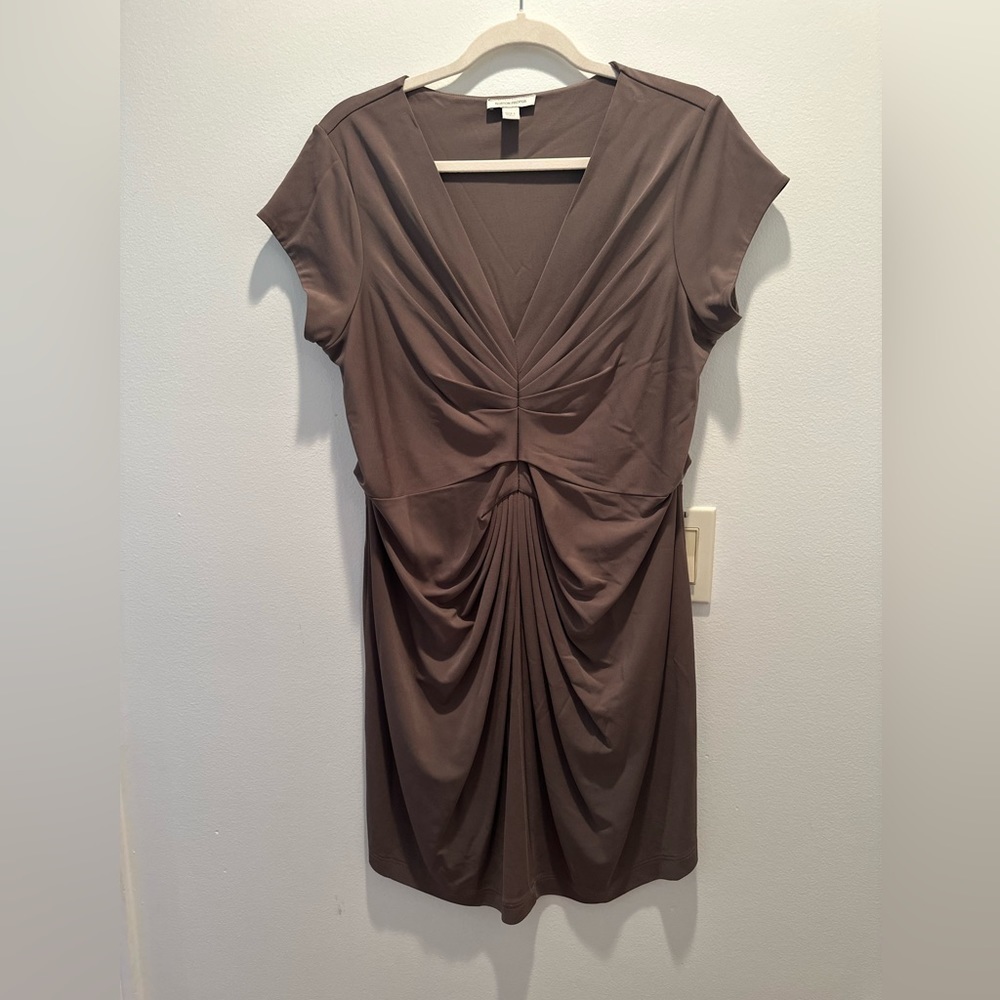 Boston Proper Ruched Dress Size Large